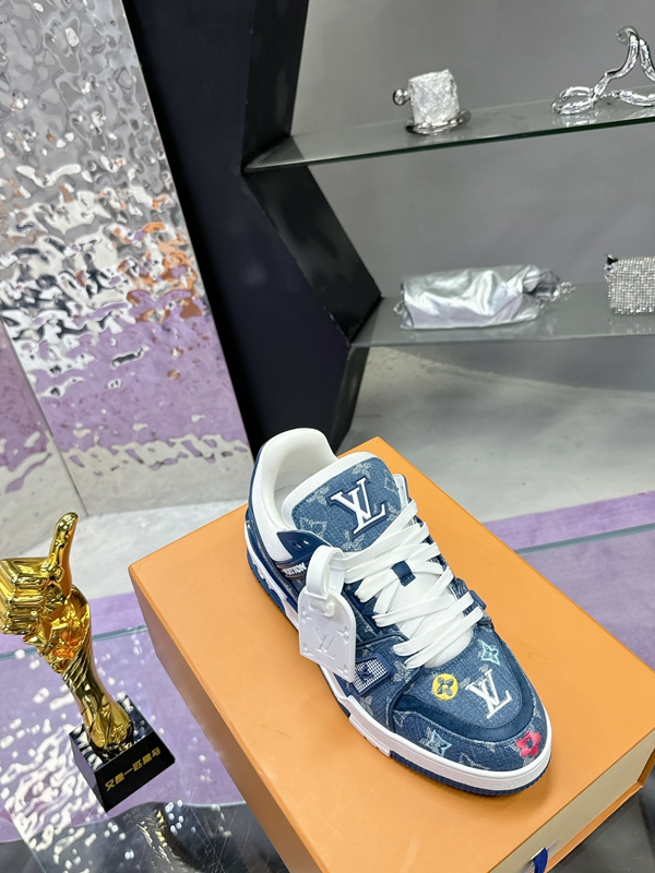 ルイヴィトン靴素材ディテール